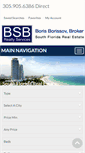 Mobile Screenshot of miamibeachhomescondos.com